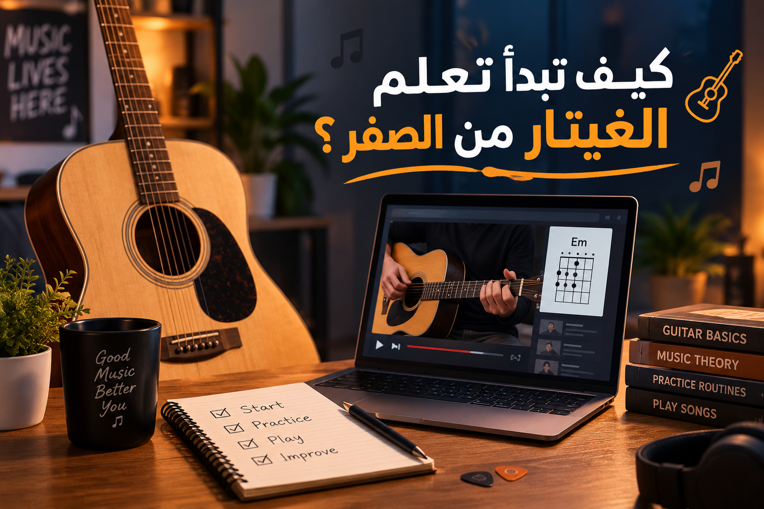 تعلم الغيتار